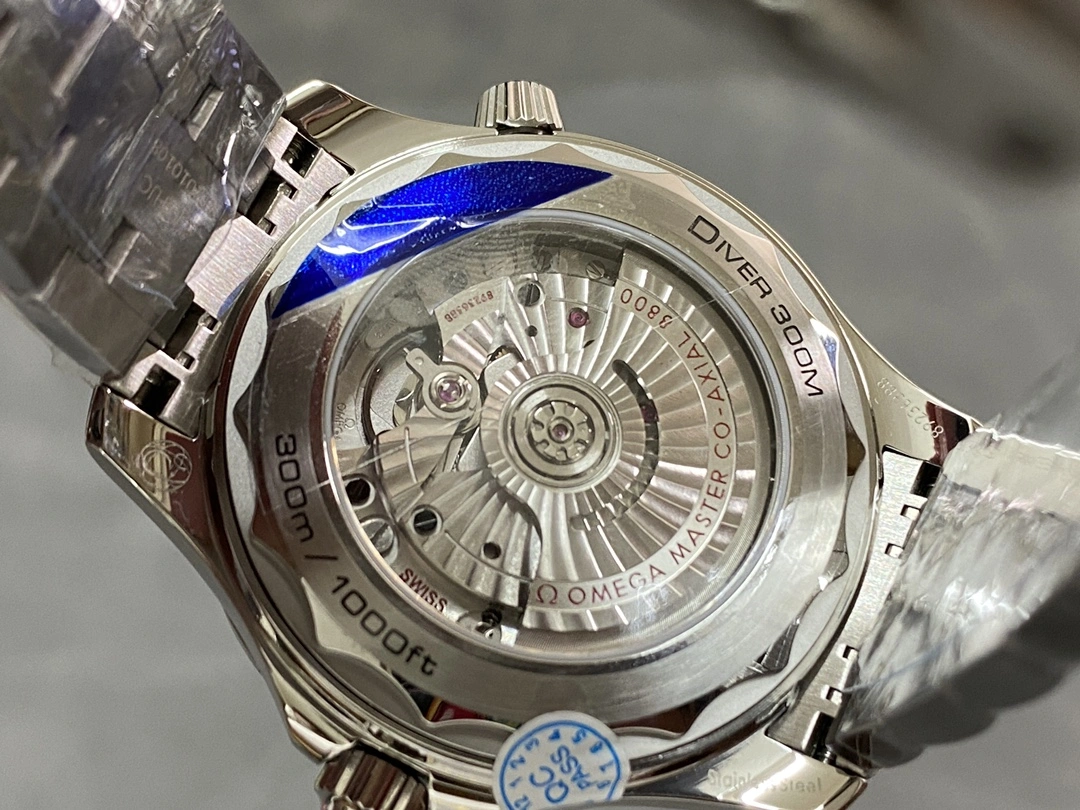 CBD Factory Omega Seamaster Diver 300M 42mm Grey Wave Dial Blue Ceramic Bezel Stainless Steel Bracelet (210.30.42.20.06.001) 1:1 Super Clone – DD8800 Movement Unique 280